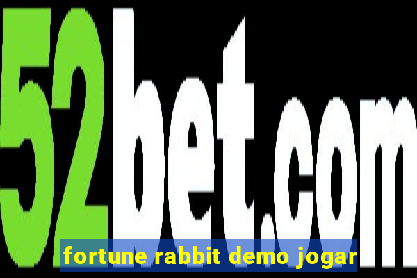 fortune rabbit demo jogar
