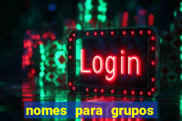 nomes para grupos de amigos cachaceiros