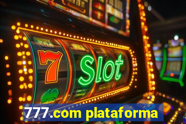 777.com plataforma