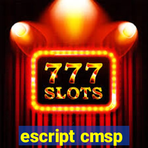 escript cmsp