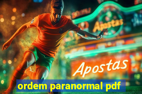 ordem paranormal pdf