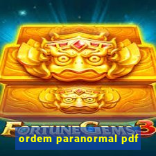 ordem paranormal pdf