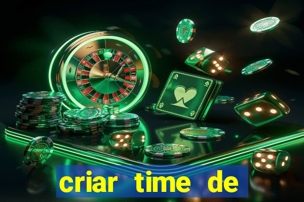 criar time de futebol simulador