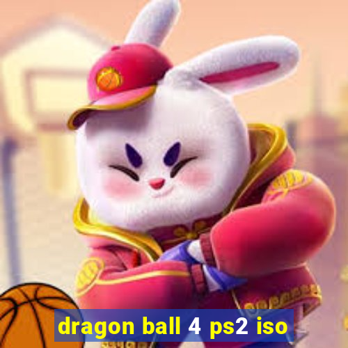 dragon ball 4 ps2 iso