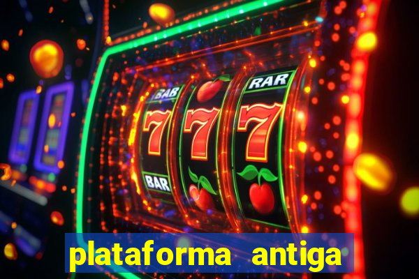 plataforma antiga de jogos