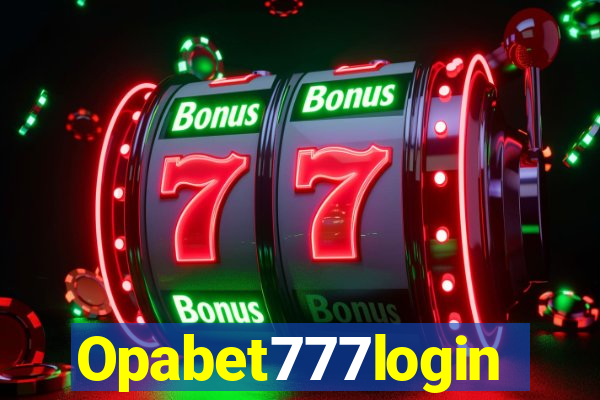 Opabet777login