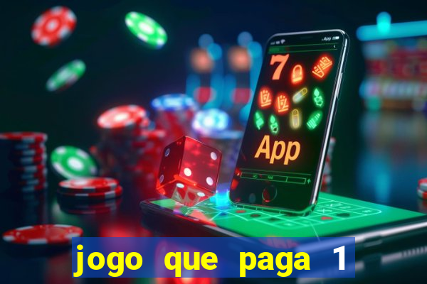 jogo que paga 1 real no pix