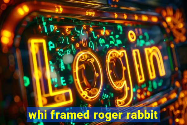 whi framed roger rabbit