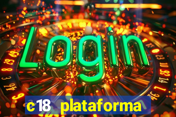 c18 plataforma login entrar