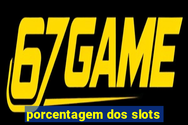porcentagem dos slots