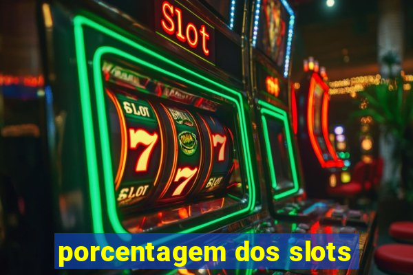 porcentagem dos slots