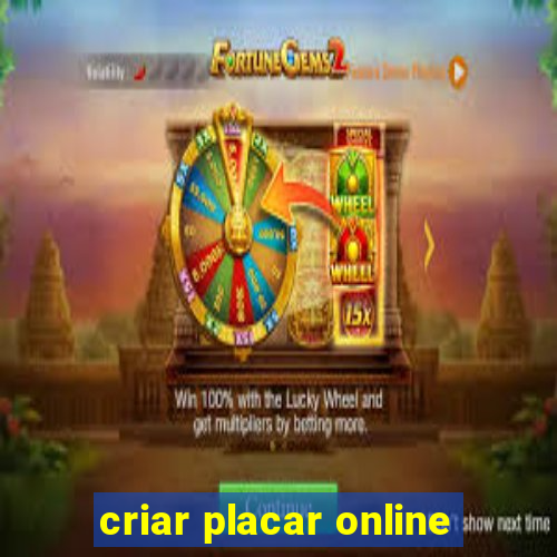 criar placar online