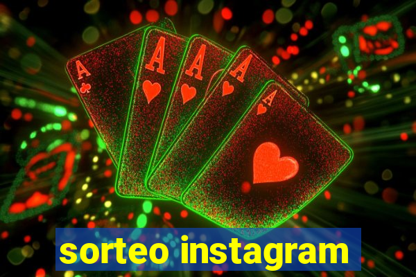 sorteo instagram