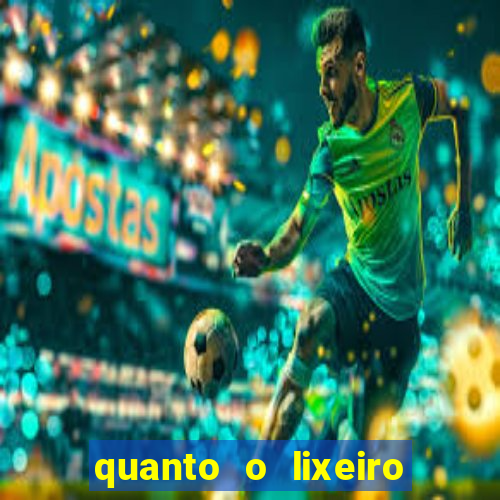 quanto o lixeiro ganha por ano