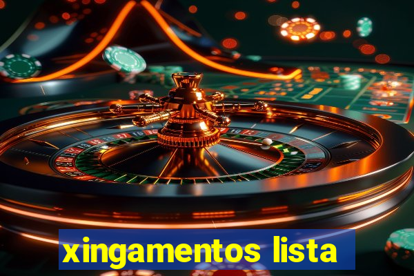 xingamentos lista