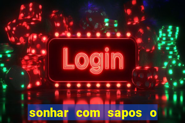 sonhar com sapos o que significa