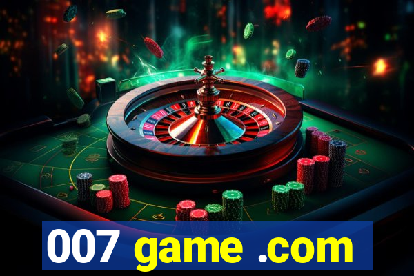 007 game .com
