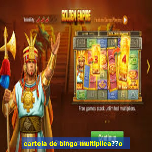 cartela de bingo multiplica??o