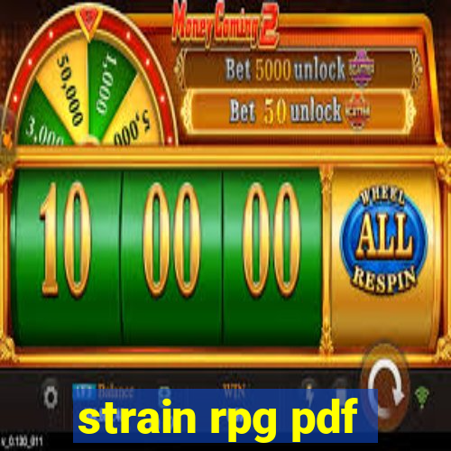 strain rpg pdf
