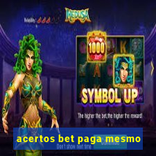 acertos bet paga mesmo