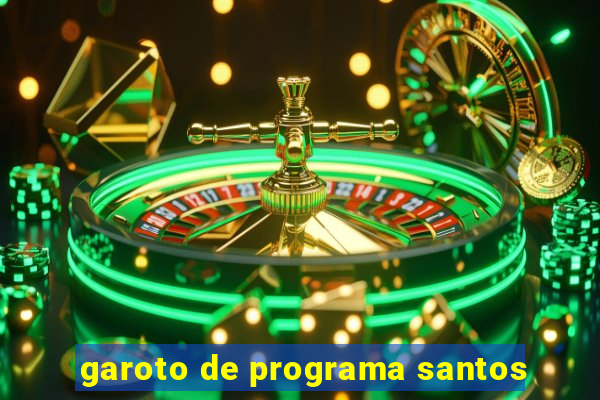 garoto de programa santos