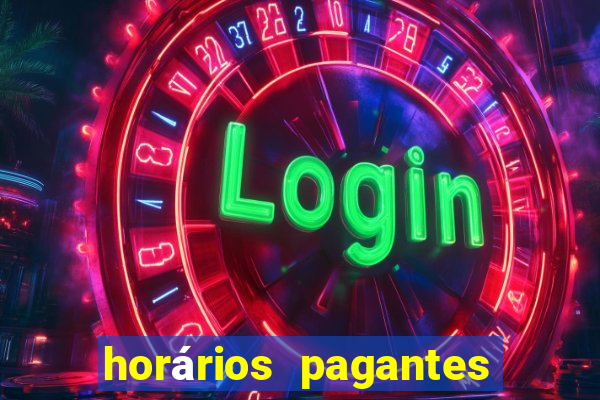 horários pagantes fortune tiger madrugada