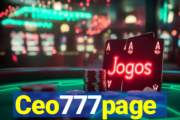 Ceo777page