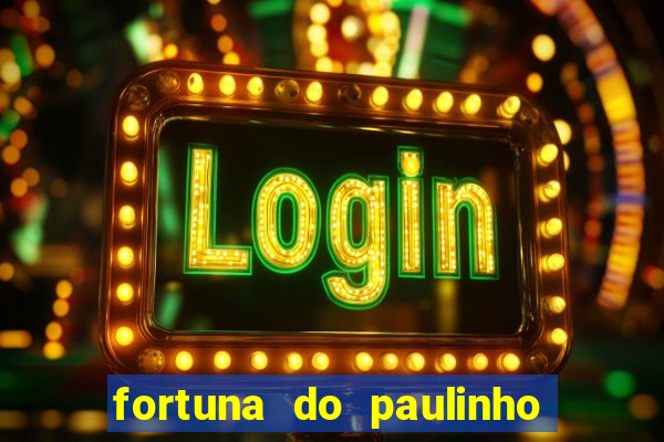 fortuna do paulinho do roupa nova