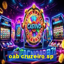 oab cruzeiro sp