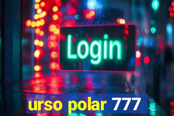 urso polar 777