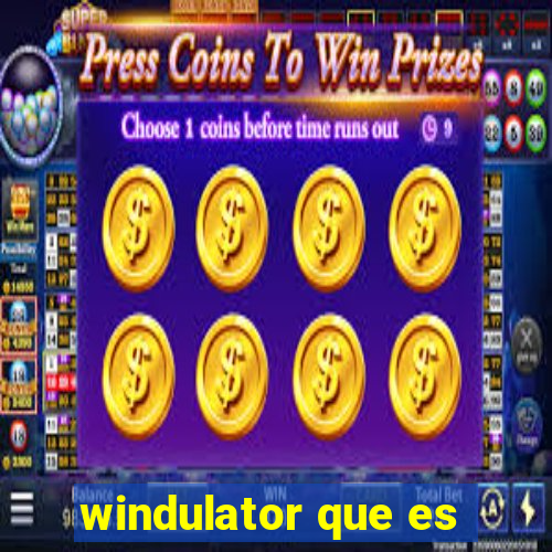windulator que es