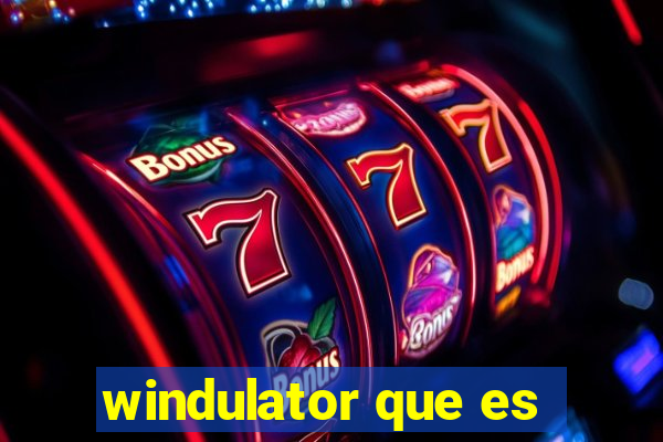 windulator que es