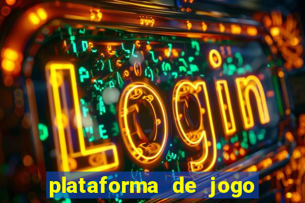 plataforma de jogo nova pagando