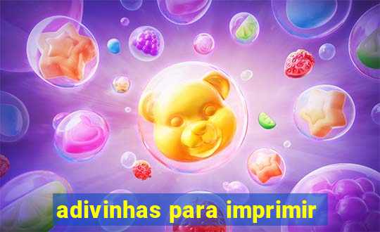 adivinhas para imprimir