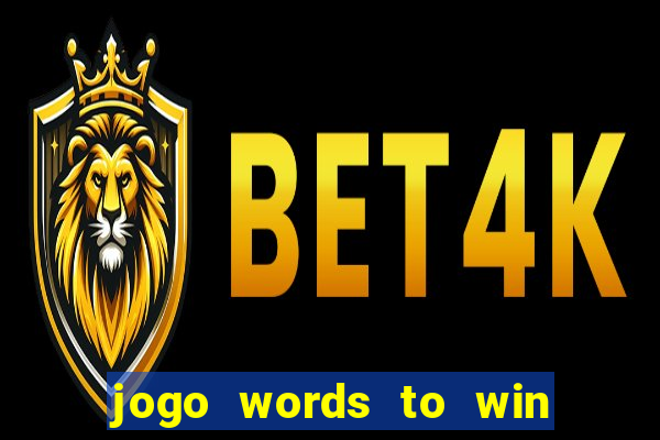 jogo words to win paga mesmo
