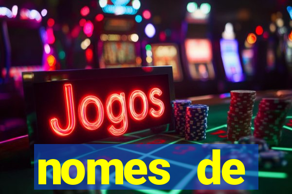 nomes de plataformas de jogos de cassino