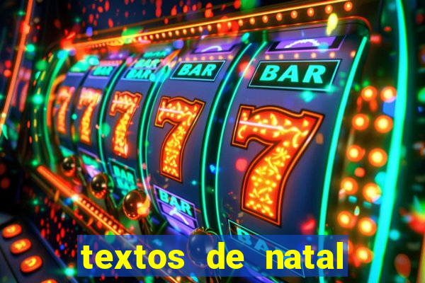 textos de natal para leitura