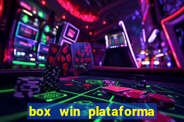 box win plataforma de jogos