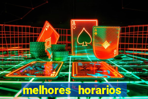 melhores horarios para jogar fortune ox