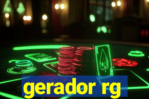 gerador rg