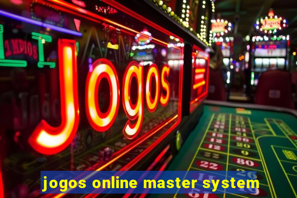 jogos online master system
