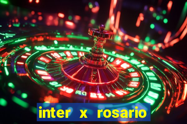 inter x rosario central onde assistir