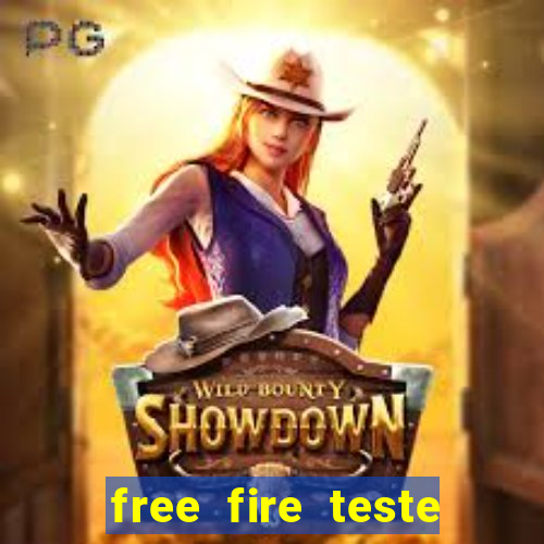 free fire teste grátis jogar agora