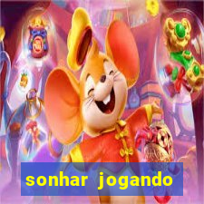 sonhar jogando futebol sendo goleiro