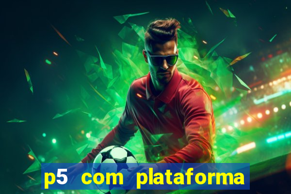 p5 com plataforma de jogos
