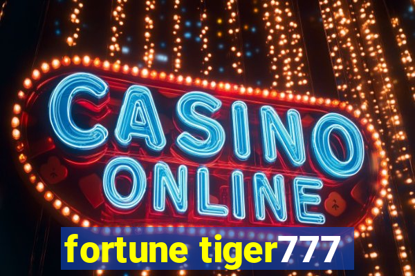 fortune tiger777