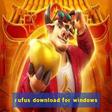 rufus download for windows