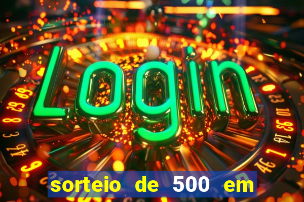 sorteio de 500 em cash toda segunda feira novibet como funciona