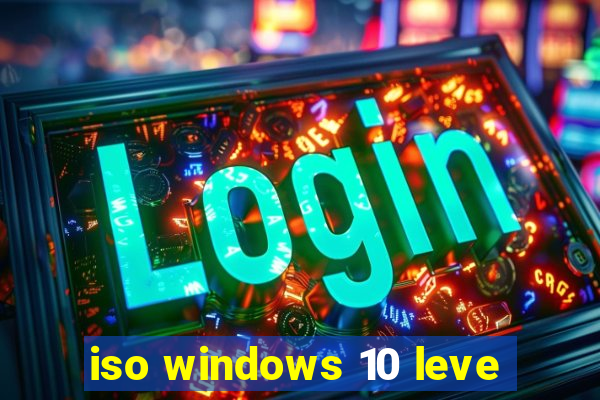 iso windows 10 leve
